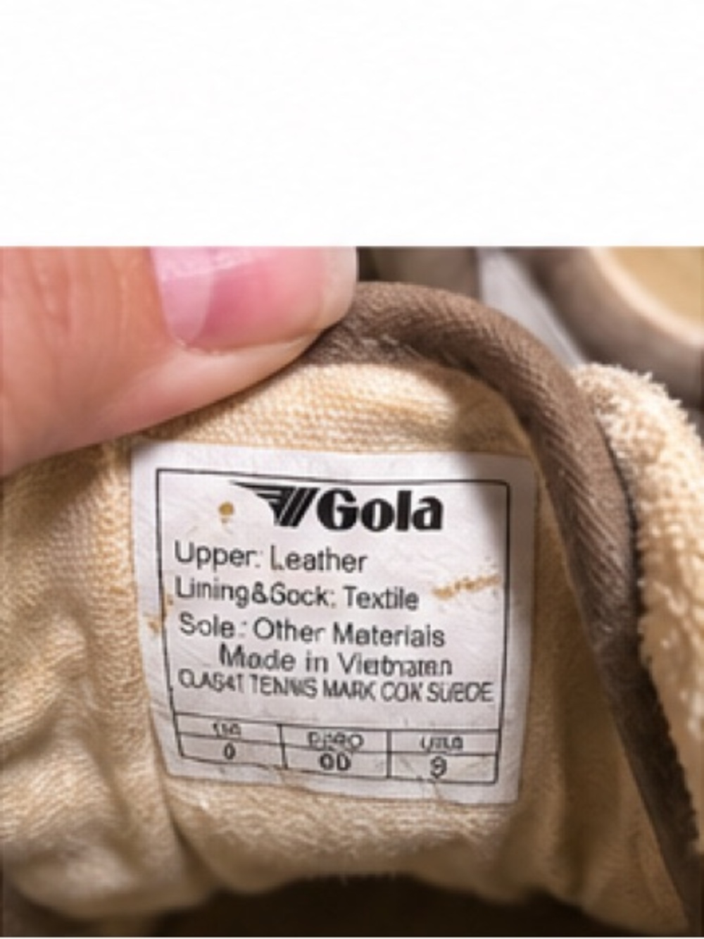 Gola Womens Suede Low Top Sneakers Brown Cream Retro Trainers Size 9 - Picture 5 of 5